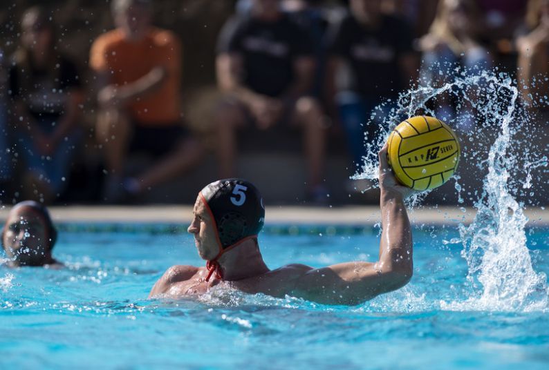 water polo action
